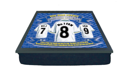 Leeds United Cushion Lap Tray Football Shirt Gift