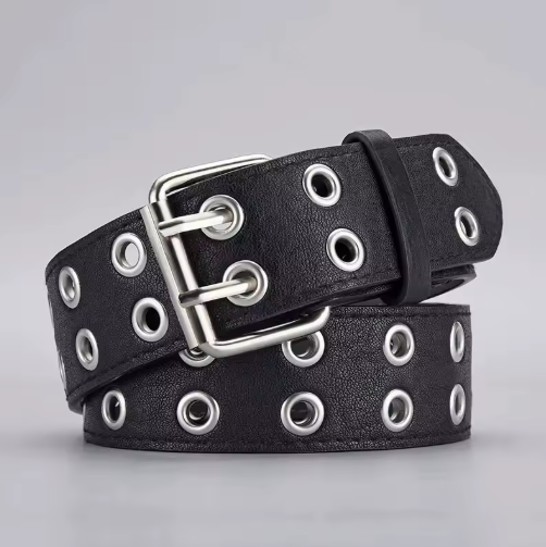 Double Eyelet Fashion Belt 110CM
