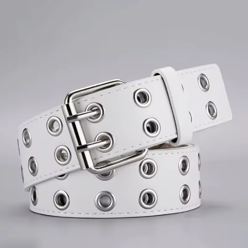 Double Eyelet Fashion Belt 110CM