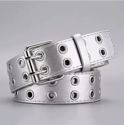 Double Eyelet Fashion Belt 110CM