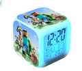 Minecraft Colourful Changing Alarm Clock