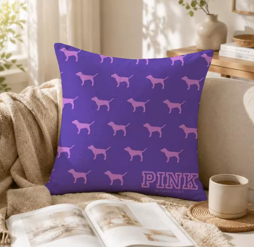 Just A Girl Who Loves Pink Cushion Covers