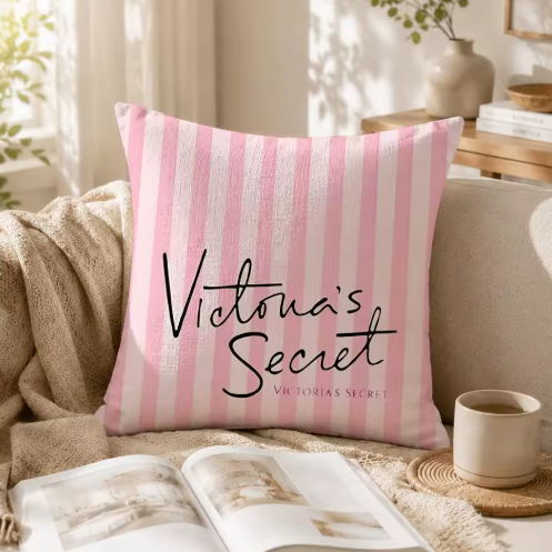 Just A Girl Who Loves Pink Cushion Covers