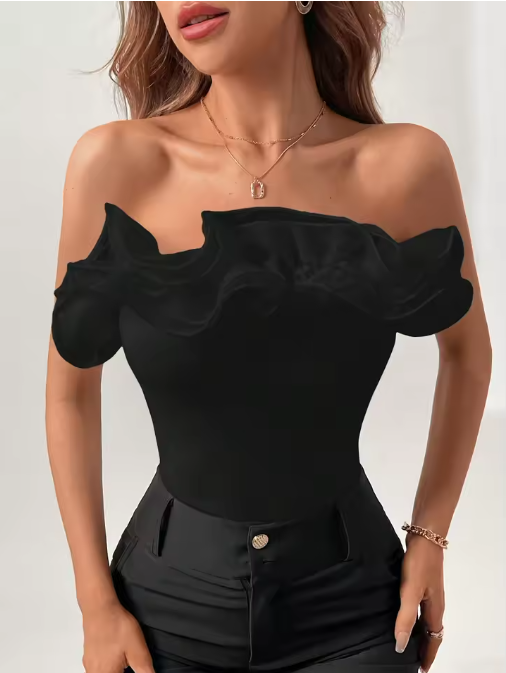 Unique Chic Short One-piece Strapless Top