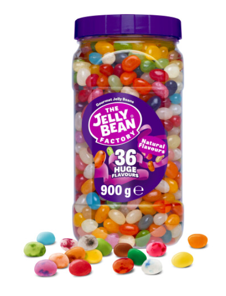 The Jelly Bean Factory, Gourmet Jelly Beans 900 g Jar