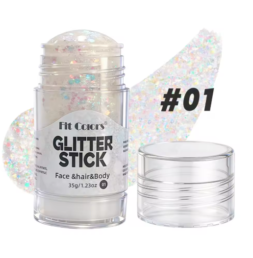 Fit Colors Face, Hair & Body Glitter Stick