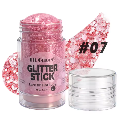 Fit Colors Face, Hair & Body Glitter Stick