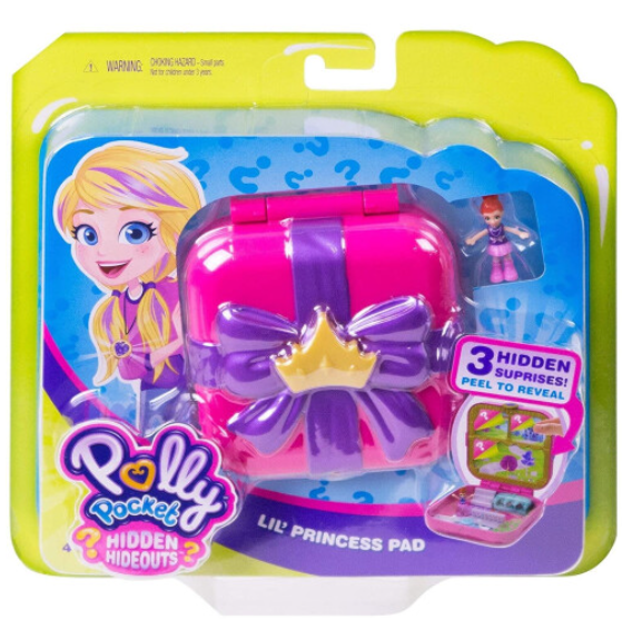 Polly Pocket Hidden Hideouts Little Princess Pad