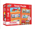 Fire Station Interchangeable Tower Puzzle