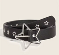 Star Buckle Studded Belt