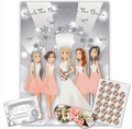 Pin the Bouquet on the Bride | Hen Party Game