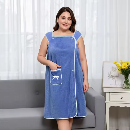 Women's Plus Size Wearable Bath Towel