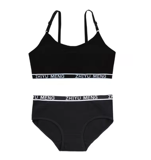 Girls' Training Bra & Briefs Set