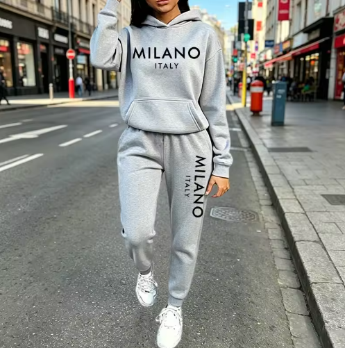 Women's Milano Hooded Tracksuit Set