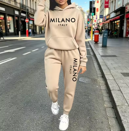 Women's Milano Hooded Tracksuit Set