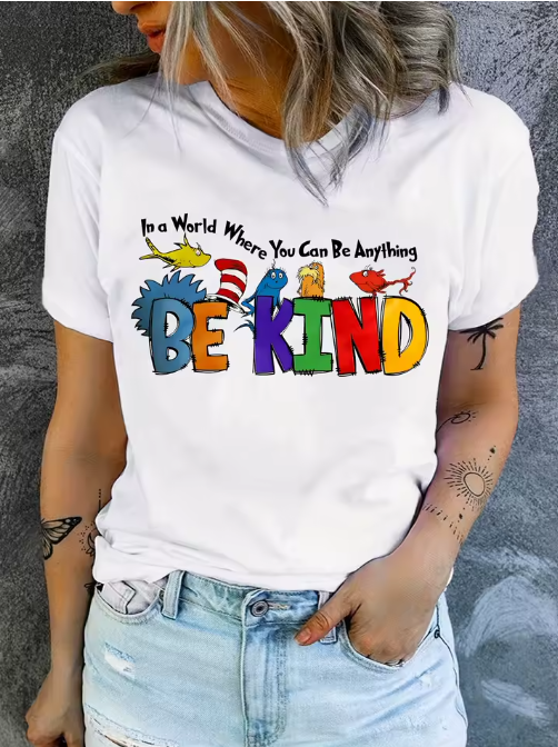 Women's "Be Kind" Graphic T-Shirt