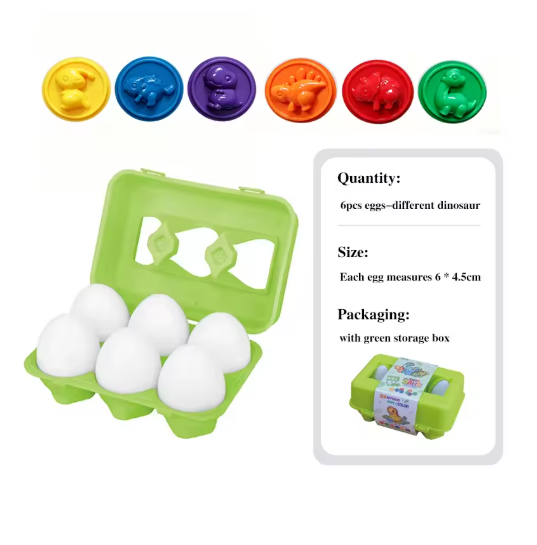 Montessori Smart Egg Shape Matching Game