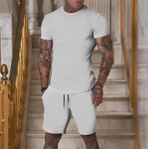 Men's T-Shirt & Shorts Lounge Set