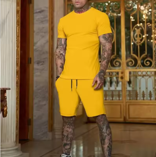 Men's T-Shirt & Shorts Lounge Set
