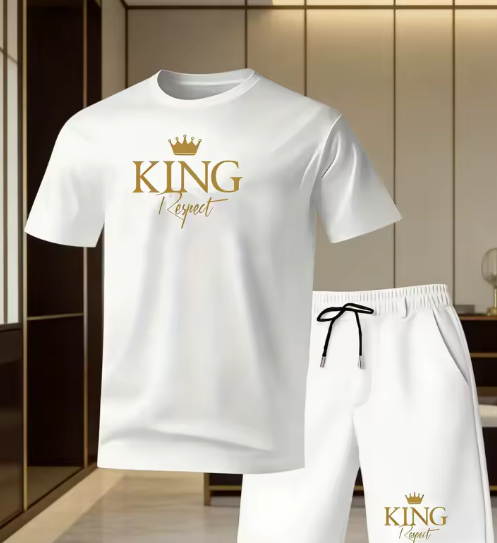 KING Respect Men's T-Shirt & Shorts Set