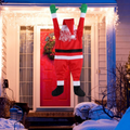 42" Climbing Hanging Santa Claus Christmas Decoration