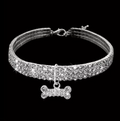 Bling Bone Pet Collar