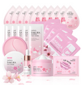 LAIKOU Skin Care for Teenage Girls, Sakura Skincare Set