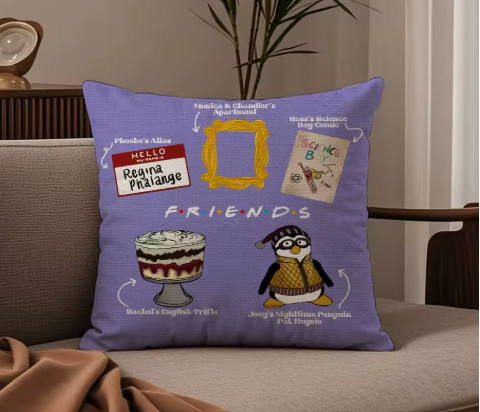 Friends Inspired Decorative Cushion Cover