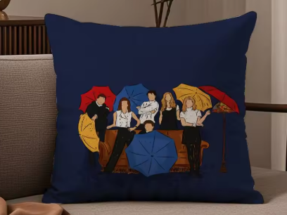 Friends Inspired Decorative Cushion Cover