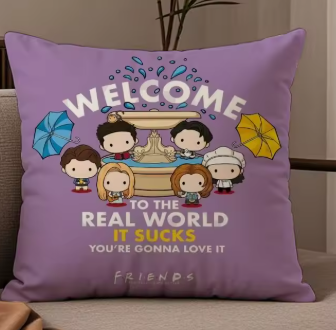 Friends Inspired Decorative Cushion Cover