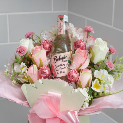 Pink Sparkle & Chocolate Bouquet