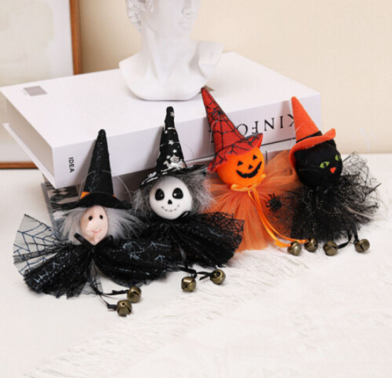 4X Gnome Plush Doll Tree Pendant Hanging Ornament Party for Halloween Décor