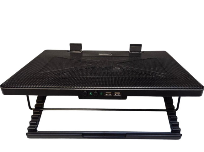 Laptop Cooling Pad 5 Fan LED Stand 12-17"