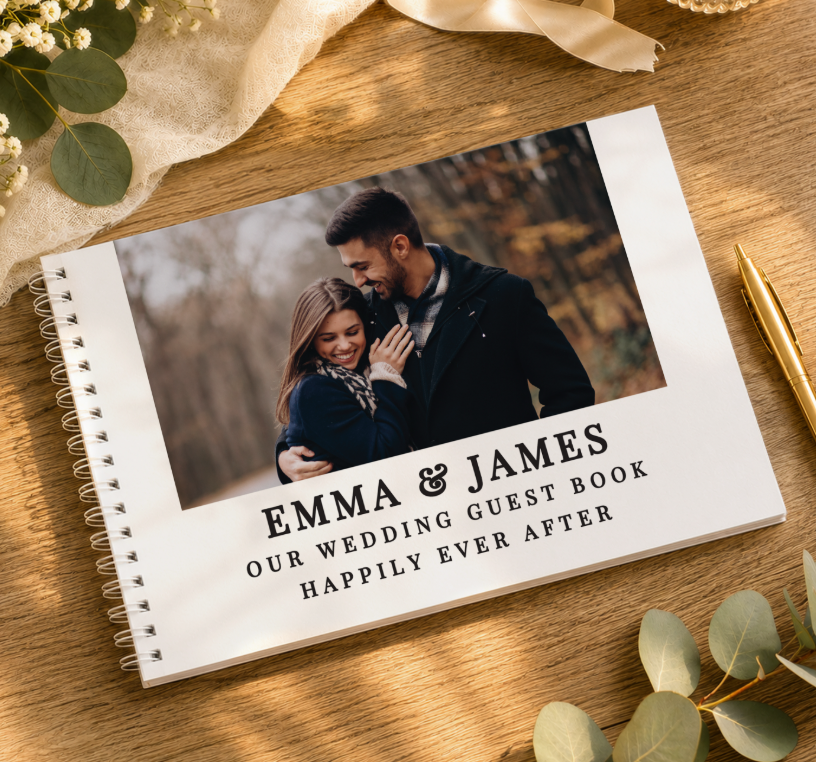 Personalised Photo Upload Guest Book