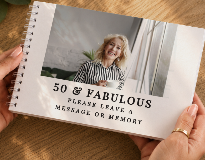 Personalised Photo Upload Guest Book