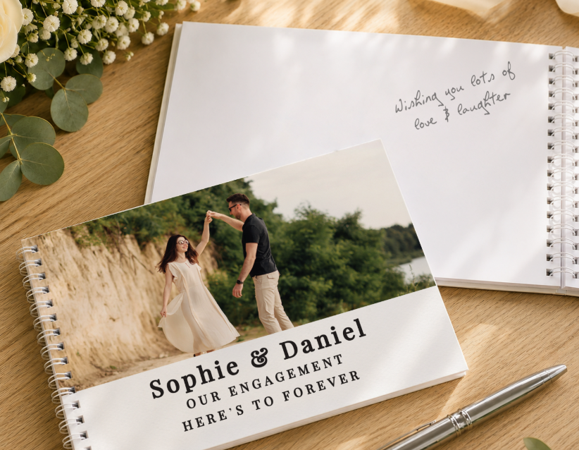 Personalised Photo Upload Guest Book