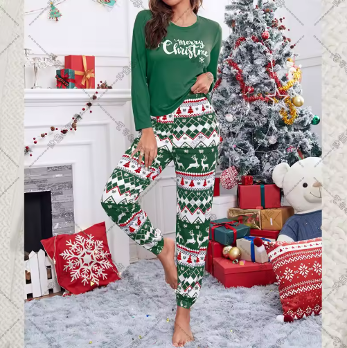 Ladies Christmas Pyjama Set