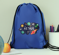 Personalised Space Blue Kit Bag