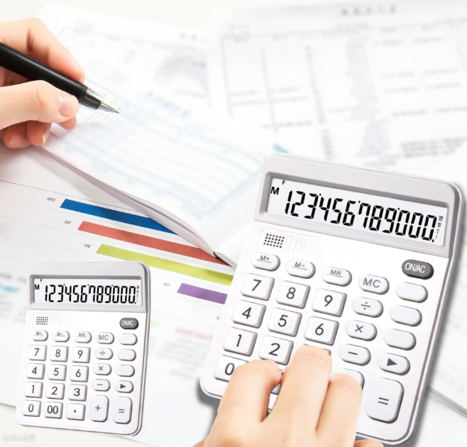 12-Digit Talking Calculator with Large Display & Clear Audio