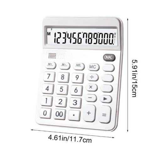 12-Digit Talking Calculator with Large Display & Clear Audio