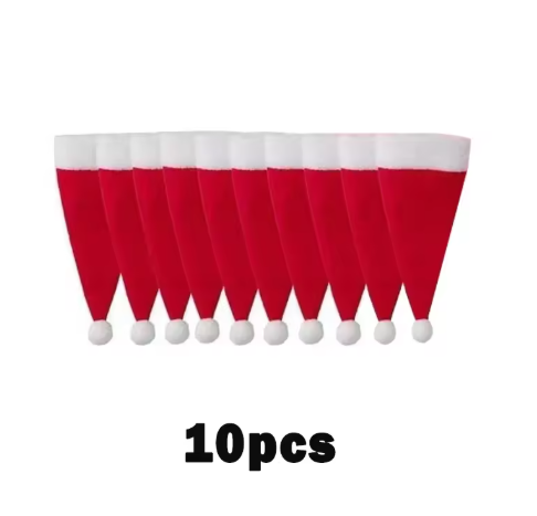 Christmas Santa Hat Cutlery Holders