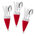 Christmas Santa Hat Cutlery Holders