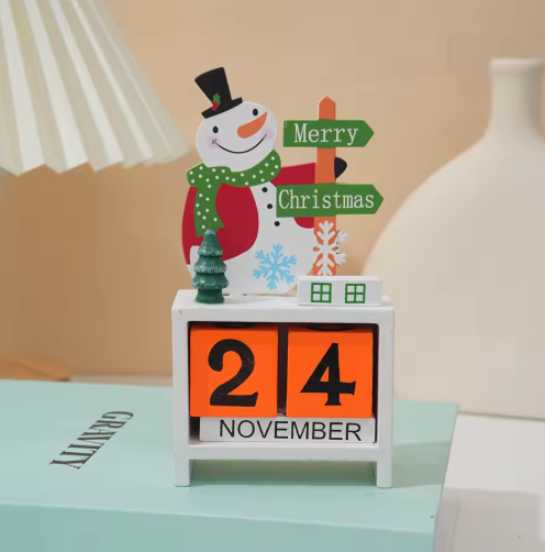 Wooden Christmas Countdown Calendar