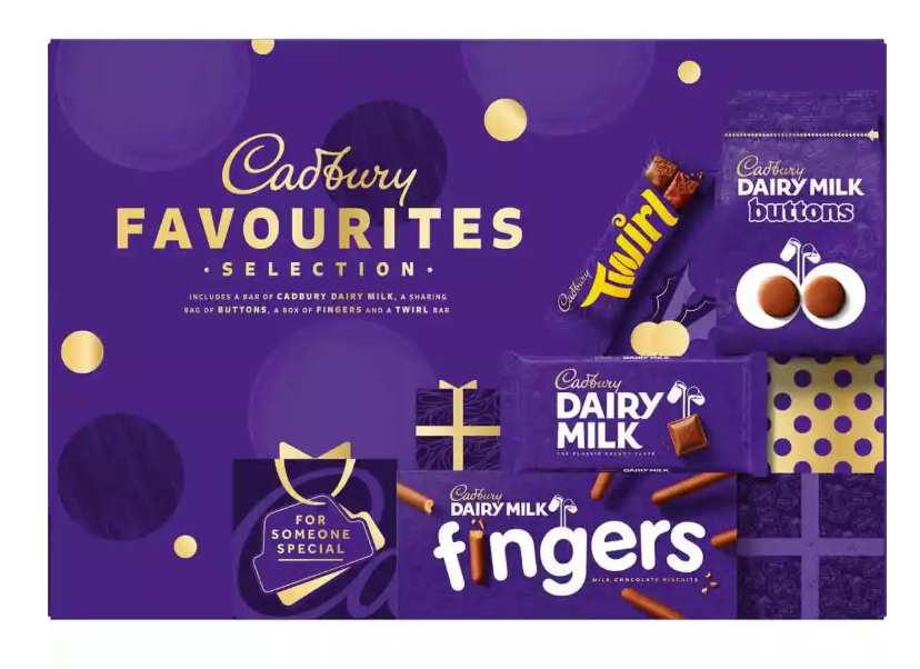 Cadbury Dairy Milk Favourites Chocolate Selection Box 351g