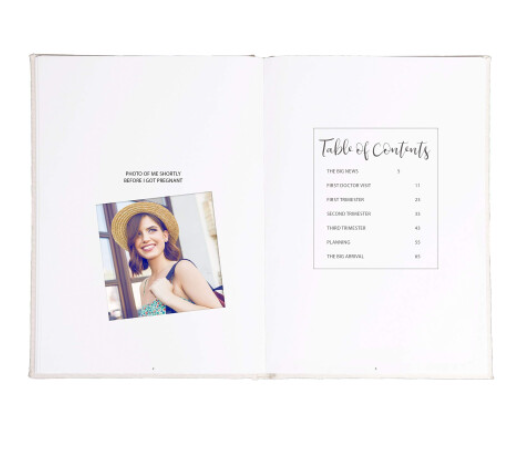 Pearhead Pregnancy Journal, Guided Pregnancy Keepsake