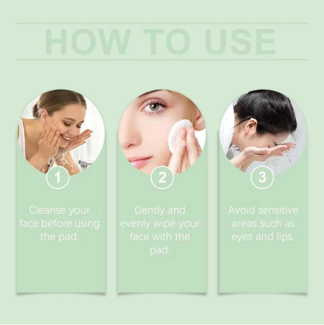 2X QUIA Zero Pore Pads Targets Large Pores and Uneven Tone