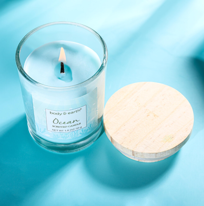 BODY & EARTH Pamper Gifts for Women, 5 Pcs Ocean Bath Spa Gift Set