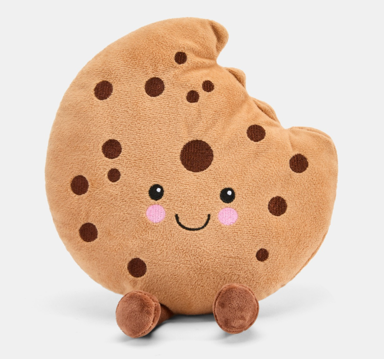 2 Pack Milk & Cookies Microwaveable Hottie - Brown/White