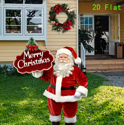 Christmas Santa Garden Decoration