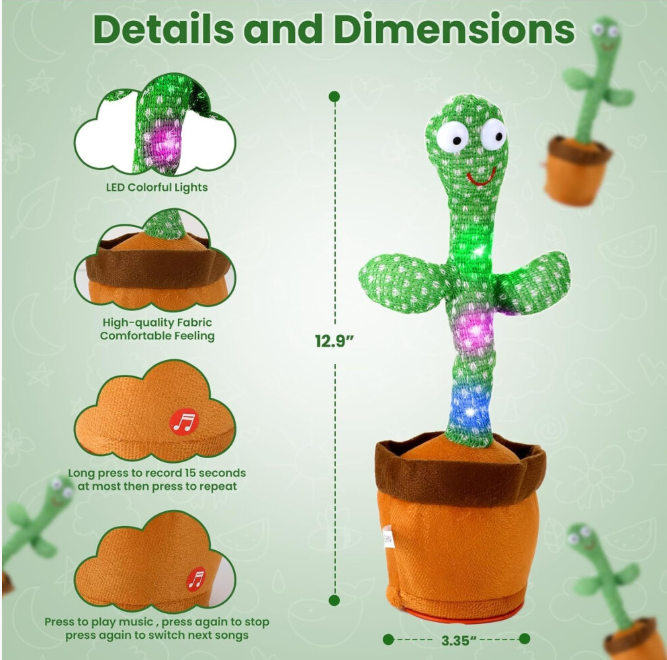 Cactus Mimicking Toy
